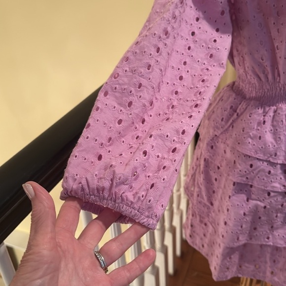 Cake for dinner purple eyelet dress - Picture 3 of 11